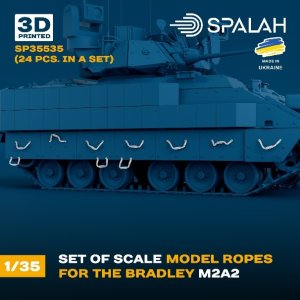 画像1: スパラッハ[SPU35535]1/35 M2A2 ブラッドレー ロープセット (24本入) (1)