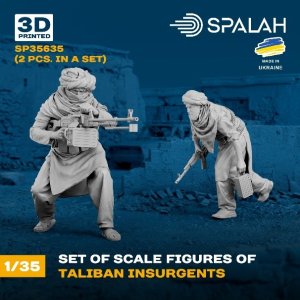 画像1: スパラッハ[SPU35635]1/35 タリバン武装勢力兵 (2体入) (1)