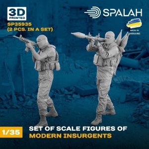 画像1: スパラッハ[SPU35935]1/35 現用武装勢力兵 (2体入) (1)