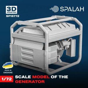 画像2: スパラッハ[SPU15772]1/72 ポータブル発電機 (2)