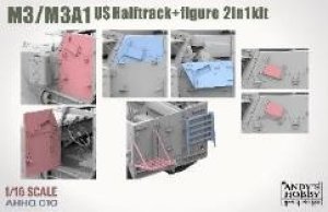 画像3: タコム[TKOAHHQ-010]1/16 米軍 M3/M3A1 ハーフトラック2 in 1 (3)