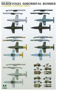 画像2: タコム[TKO5018]1/72 ジルバーフォーゲル 弾道飛行 爆撃機 w/核爆弾セット (2)