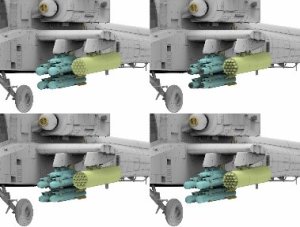 画像4: タコム[TKO2603]1/35 「世界のE」 AH-64E 攻撃ヘリコプター (限定版) (4)