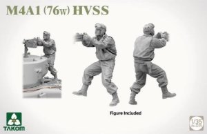 画像2: タコム[TKO2205]1/35 M4A1 (76w) HVSS (2)