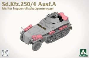 画像3: タコム[TKO2211]1/35 Sd.Kfz.250/4 A型軽対空装甲兵員輸送車 (3)