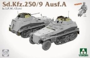 画像2: タコム[TKO2213]1/35 Sd.Kfz.250/9 A型 Ie.S.P.W. (2cm) (2)