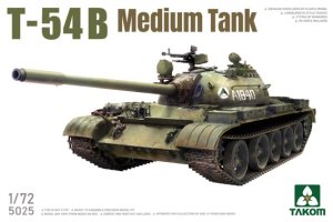画像1: タコム[TKO5025]1/72 T-54B 中戦車 (1)