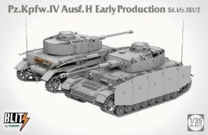 画像2: タコム[TKOB8019]1/35 Sd.kfz.161/2 IV号戦車H型 前期型 (2)