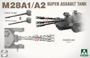 画像6: タコム[TKO2210]1/35 M28A1/A2 超重突撃戦車 (6)
