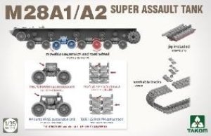 画像9: タコム[TKO2210]1/35 M28A1/A2 超重突撃戦車 (9)