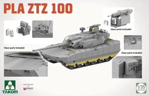 画像7: タコム[TKO2222]1/35 PLA ZTZ 100 主力戦車 (7)