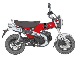 画像3: タミヤ[TAM14142]1/12 Honda ダックス125 タミヤリミテッドエディション (3)