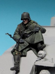画像1: The Bodi[TBO35224]1/35 WW.II ドイツ武装親衛隊Sd.Kfz251クルー パート6 (1)