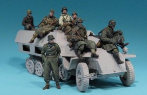 画像1: The Bodi[TBO35225]1/35 WW.II ドイツ武装親衛隊"ラインの守り作戦 1944年"(7体入セット) (1)