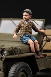 画像1: The Bodi[TBO35227]1/35 ヨーロッパの少年 (1)