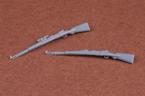 画像2: The Bodi[TBO35208]1/35 Kar98k ライフル銃セットI(ライフルスリングモールド付)(Zf41 ライフルスコープ付き・無し x 各2入) (2)