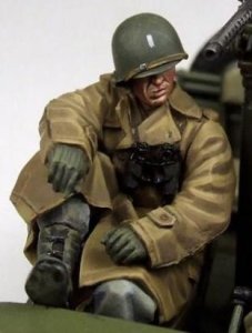 画像2: The Bodi[TBO35036]1/35 ウィリス・ジープ用米軍将校とドライバーセット (タミヤ用) (2)