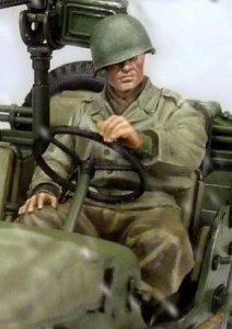 画像3: The Bodi[TBO35036]1/35 ウィリス・ジープ用米軍将校とドライバーセット (タミヤ用) (3)