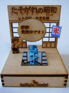 画像5: twilight model[TAS-01] 1/35スケール　 『レトロな 、かき氷機』　エッチングパーツセット (5)