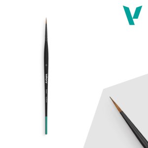 画像1: ファレホ[B02000] 　ディティールブラシ　0　丸筆（人工毛） (1)