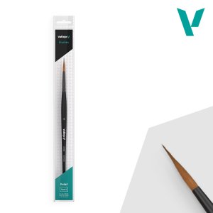 画像2: ファレホ[B02004] 　ディティールブラシ　4　丸筆（人工毛） (2)