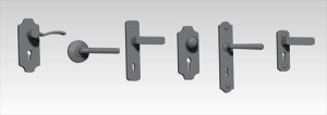 画像1: VG DioModels[VG64006]1/35 汎用 ドアハンドルセット(12個入) (1)