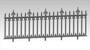 画像1: VG DioModels[VG64027]1/35 汎用 格子型フェンス＃2 (1)