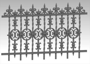 画像1: VG DioModels[VG64028]1/35 汎用 格子型フェンス＃3 (1)