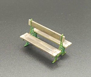 画像1: VG DioModels[VG64063]1/32(54mm) 汎用 背中合わせベンチ (1)