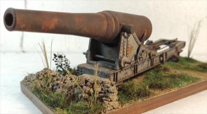 画像1: VG DioModels[VG64067]1/35 19世紀 スペイン 24cmエロルサ沿岸砲 (1)