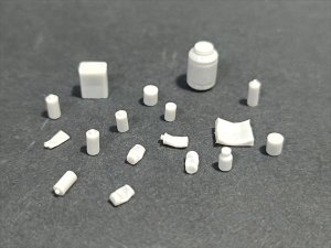 画像1: VG DioModels[VG64069]1/35 汎用 小型ビン/缶セット(17個入) (1)