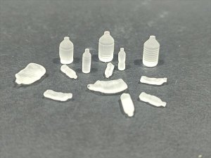 画像1: VG DioModels[VG64079]1/35 汎用 透明ビンセット(15個入) (1)