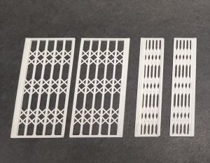 画像2: VG DioModels[VG64096]1/35 汎用 折り畳み式鉄格子セット(4個入) (2)