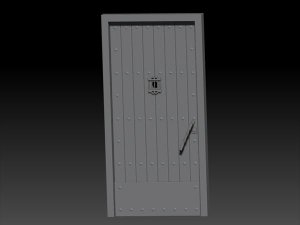 画像1: VG DioModels[VG64098]1/35 汎用 木製ドア＃1 (1)