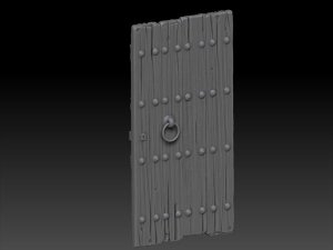 画像2: VG DioModels[VG64099]1/35 汎用 木製ドア＃2 (2)