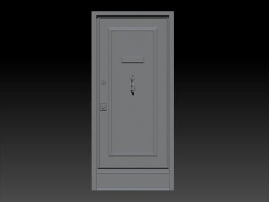 画像1: VG DioModels[VG64100]1/35 汎用 木製ドア＃3 (1)