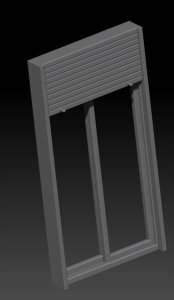 画像1: VG DioModels[VG64104]1/35 汎用 シャッター付大型窓 (1)