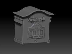 画像1: VG DioModels[VG64114]1/35 WWII ドイツ 帝国郵便ポスト＃4 (1)