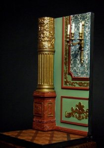 画像1: VG DioModels[VG64310]1/32(54mm) 汎用 フィギュアベース 宮殿の壁 (1)