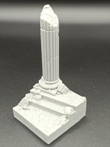 画像2: VG DioModels[VG64323]1/32(54mm) 汎用 フィギュアベース 円柱のある古代の廃墟 (2)