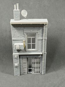 画像2: VG DioModels[VG64505]1/35 汎用 ジオラマベース 商店のファサード (2)