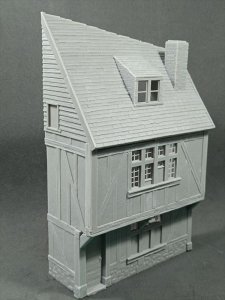 画像2: VG DioModels[VG64507]1/35 汎用 ジオラマベース 北ヨーロッパの家 (2)