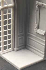 画像4: VG DioModels[VG64306]1/32(54mm) 汎用 フィギュアベース 宮殿の部屋の片隅 (4)