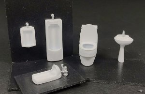 画像12: トリファクトリー[ZA-004]1/35　トイレセット (12)