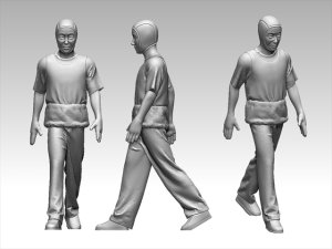 画像4: トリファクトリー[MF-03A]1/48  WWIIアメリカ海軍航空母艦デッキクルー＆パイロットセット2「整備待機」（11体入り） (4)