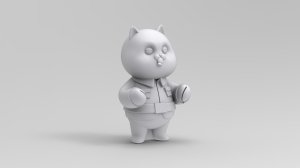 画像3: トリファクトリー[ATN-008]ノンスケールJSGF 陸自ねこ戦車搭乗員パート2 みんなで行こう！(5体入) (3)