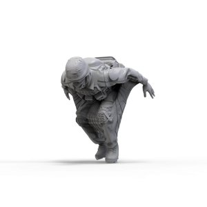 画像8: トリファクトリー[MF-17A]1/48 現用 HALO降下するジャンプスーツチーム(5体入) (8)