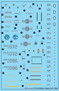 画像4: トリファクトリー[TF-B17]1/72 現用 韓国 TA-50 ブロック1/ブロック2 コンバージョンセット(アカデミー用) (4)