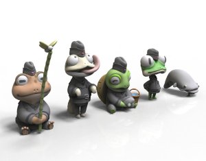 画像2: トリファクトリー[ATN-006]ノンスケール 　爬虫類戦車中隊チームセット (2)