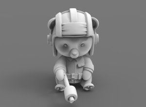 画像3: トリファクトリー[ATN-004]ノンスケール ロシアくまタンククルー 「お休み」セット (3)